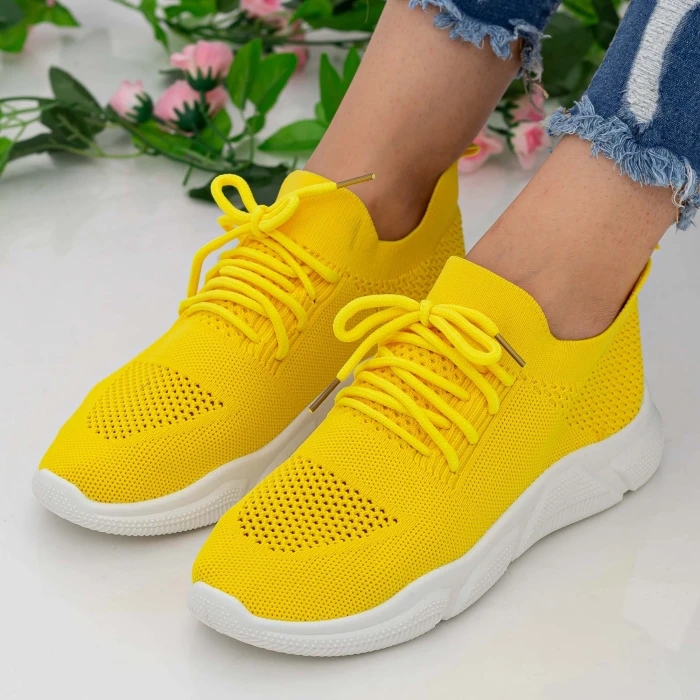 Pantofi Sport Dama HMM6 Yellow Mei