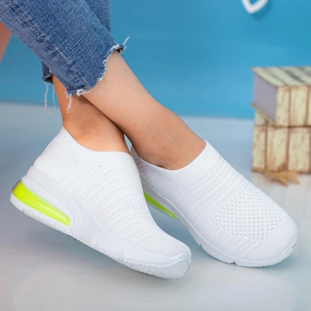 Pantofi Sport Dama X2911 White Se7en