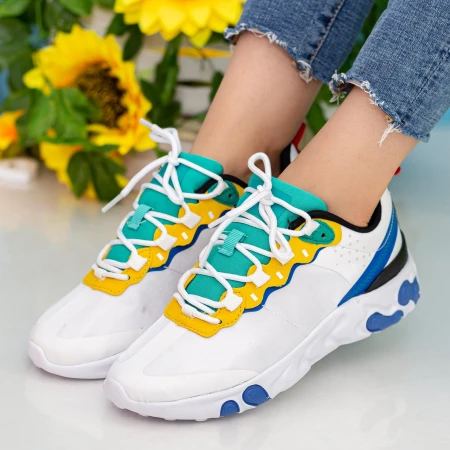 Pantofi Sport Dama OJ1 White Mei