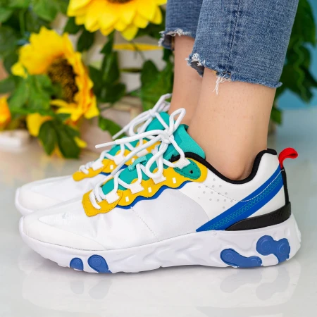 Pantofi Sport Dama OJ1 White Mei