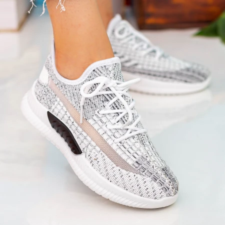 Pantofi Sport Dama X2916 White Se7en