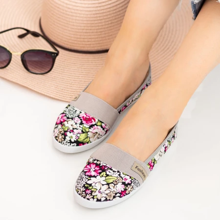 Espadrile Dama E28 Grey Fashion