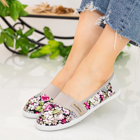 Espadrile Dama E28 Grey Fashion