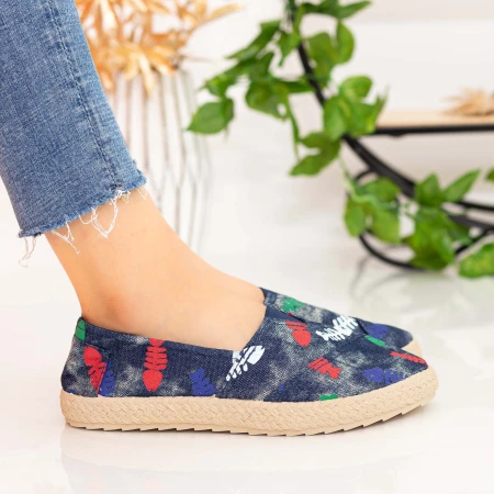 Espadrile Dama E47 Navy Fashion
