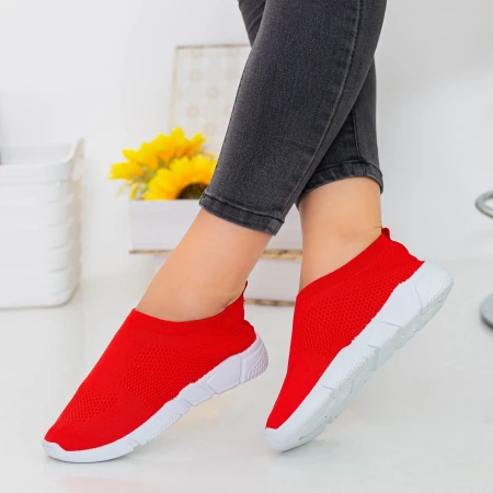Pantofi Sport Dama E223 Red Fashion