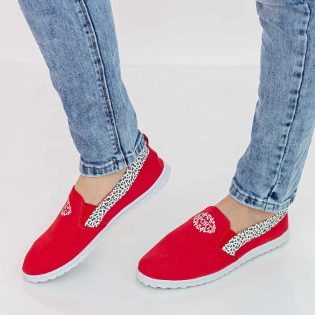 Espadrile Barbati E3 Red Fashion