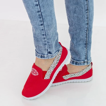 Espadrile Barbati E3 Red Fashion