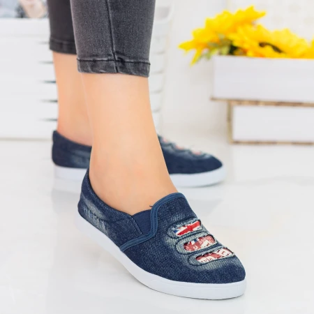 Espadrile Dama H889 Navy Fashion