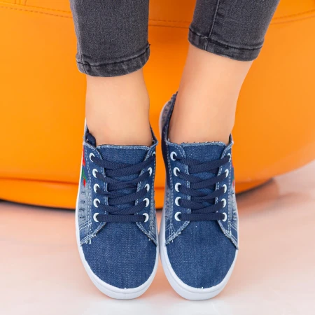 Tenisi Dama E56 Navy Fashion