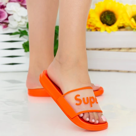 Papuci Dama 1001 Orange CityKiddy