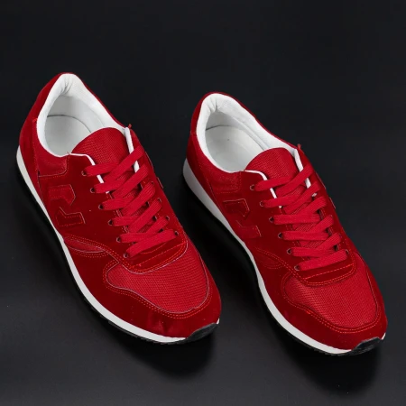 Pantofi Sport Barbati 6623 Bright Red Mei