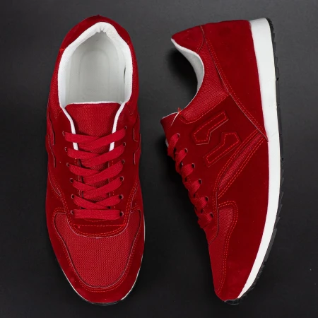 Pantofi Sport Barbati 6623 Bright Red Mei