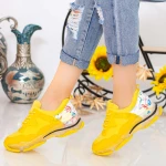 Pantofi Sport Dama SZ193 Yellow Mei