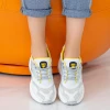 Pantofi Sport Dama cu Platforma SZ231 White-Yellow Mei