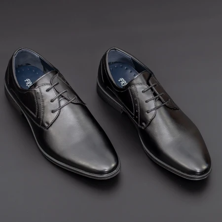 Pantofi Barbati 2202-1 Black Mei