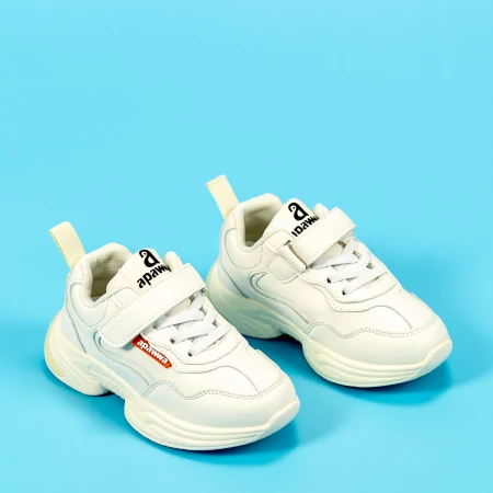 Pantofi Sport Baieti MC87 Alb Mei