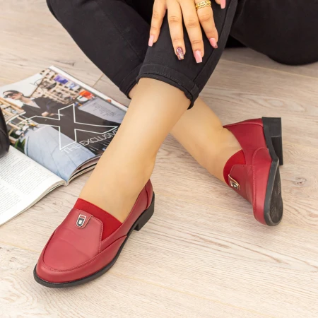 Pantofi Casual Dama EK0101 Rosu Botinelli
