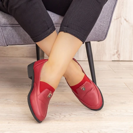 Pantofi Casual Dama EK0101 Rosu Botinelli