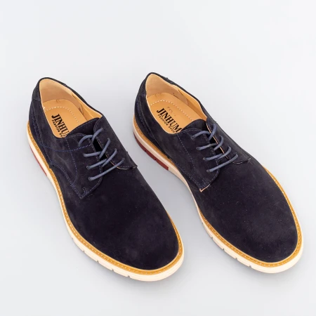 Pantofi Casual Barbati L61213 Albastru Jinhuma