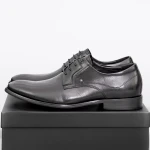 Pantofi Barbati din piele naturala Y006A-10A Negru Stephano