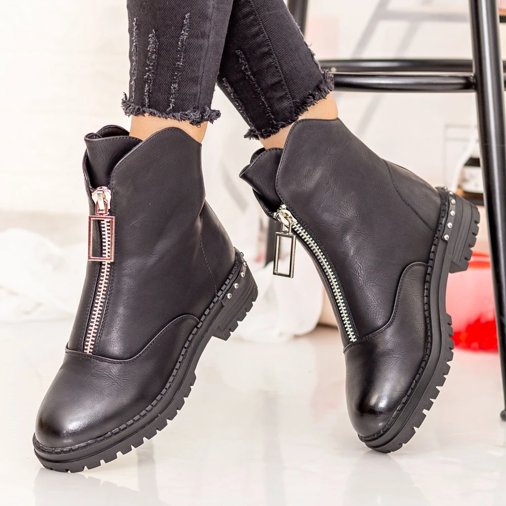 Ghete Dama MX169 Negru | Mei