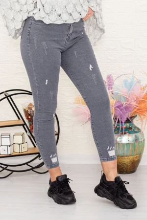Blugi Dama 1720 Gri Fashion