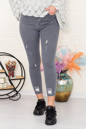 Blugi Dama 1720 Gri Fashion