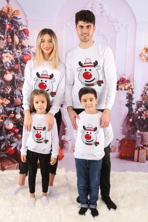 Bluza Barbati 9326 Alb Adrom