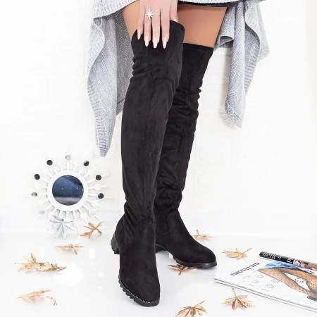 Cizme Dama ZP802A Black Mei
