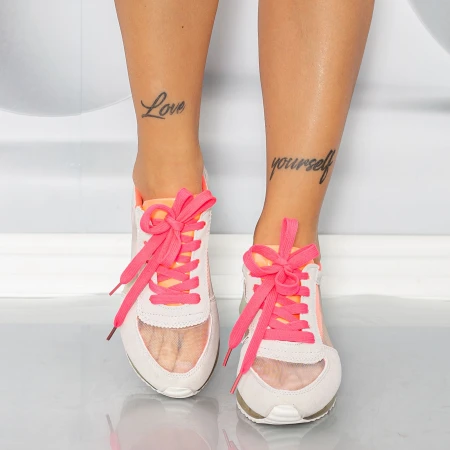 Pantofi Sport Dama 260 Gri-Roz Mei