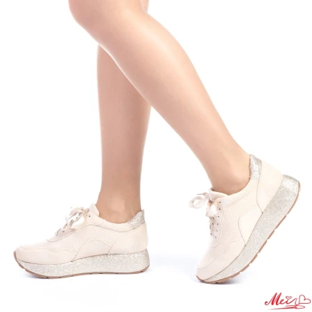 Pantofi Sport Dama YBS17 Beige Mei