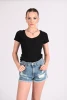 Tricou Dama 9631 Negru Adrom