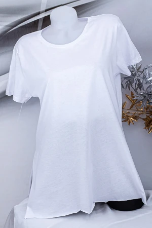 Tricou Dama 1829 Alb Fashion