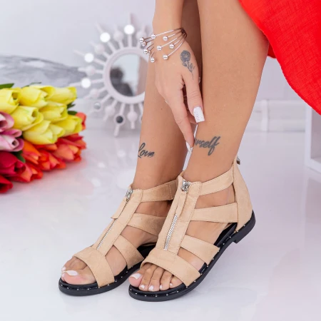 Sandale Dama QZL267 Bej Mei