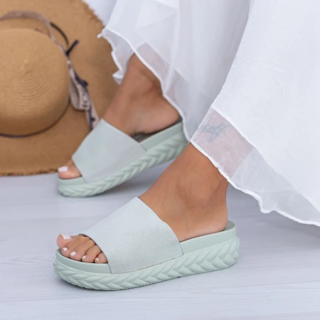Papuci Dama WS192 Verde Mei