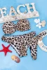 Costum de Baie Dama 3 piese MM036 Leopard Meina