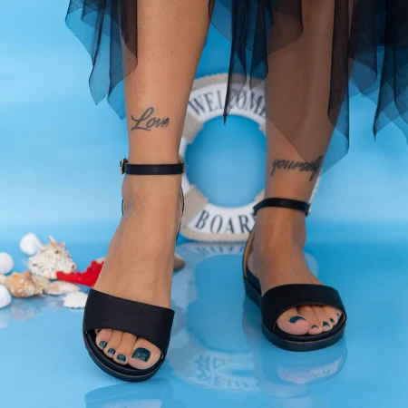 Sandale Dama PT6 Negru Mei