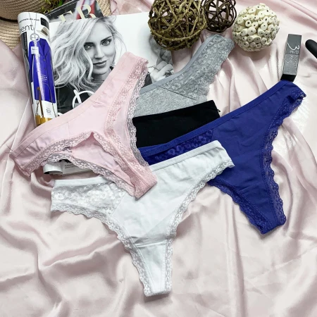 Chilot tanga dama cu dantela 6136 Abang