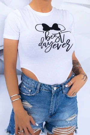 Body Dama 1100 Alb Fashion