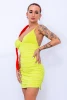 Rochie Dama 3529 Verde neon Fashion