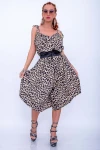 Salopeta Dama 10373 Leopard Bej Fashion