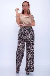 Pantaloni Dama 12261 Leopard Bej » MeiMei.Ro