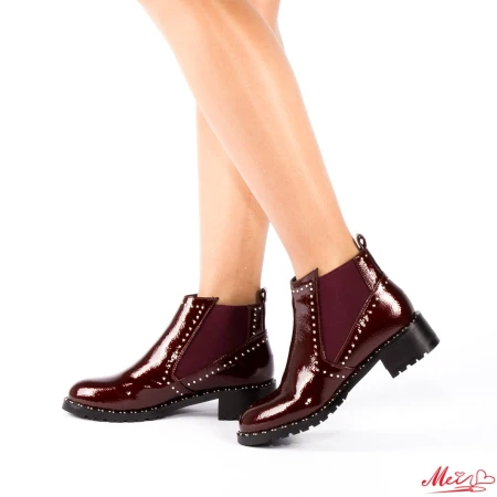 Ghete Dama ZP910 Winered Mei