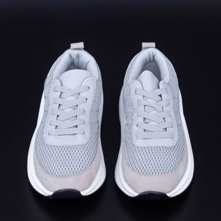 Pantofi Sport Barbati 0022 Gri Fashion