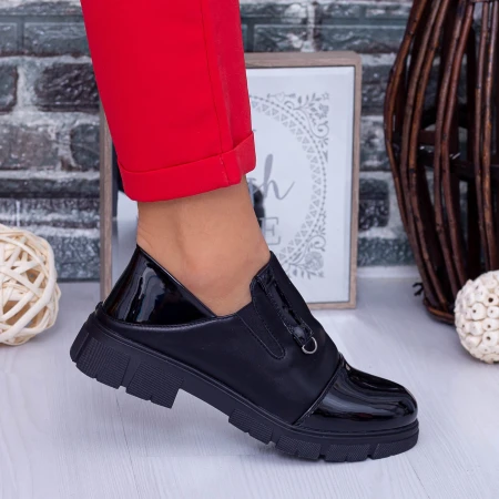 Pantofi Casual Dama H3A Negru Mei
