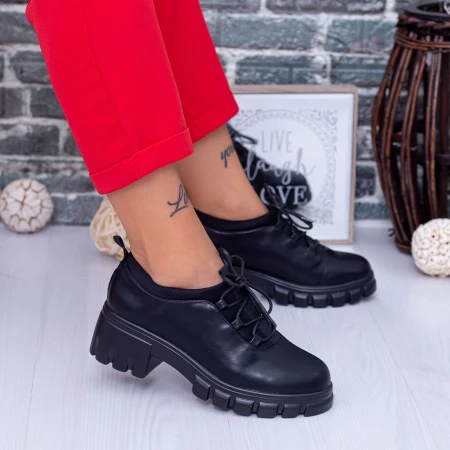 Pantofi Casual Dama HXS23A Negru Mei