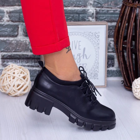 Pantofi Casual Dama HXS23A Negru Mei