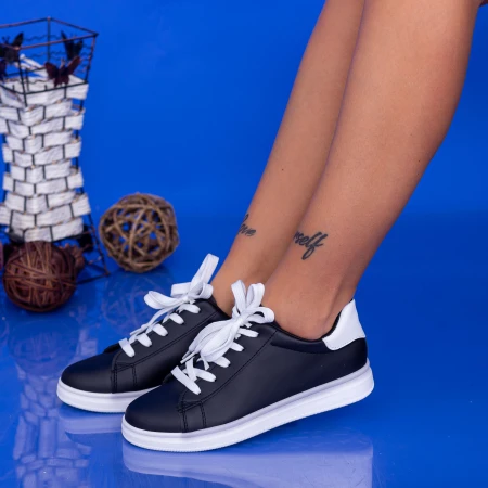 Pantofi Sport Dama WS173 Black-White Mei