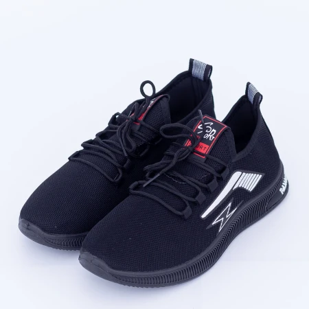 Pantofi Sport Barbati CS9016 Negru-Alb Se7en