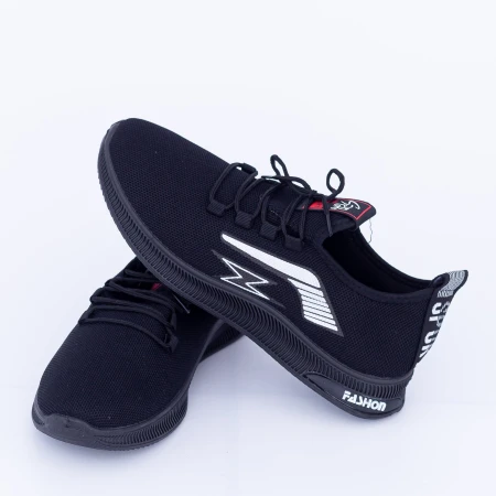 Pantofi Sport Barbati CS9016 Negru-Alb Se7en